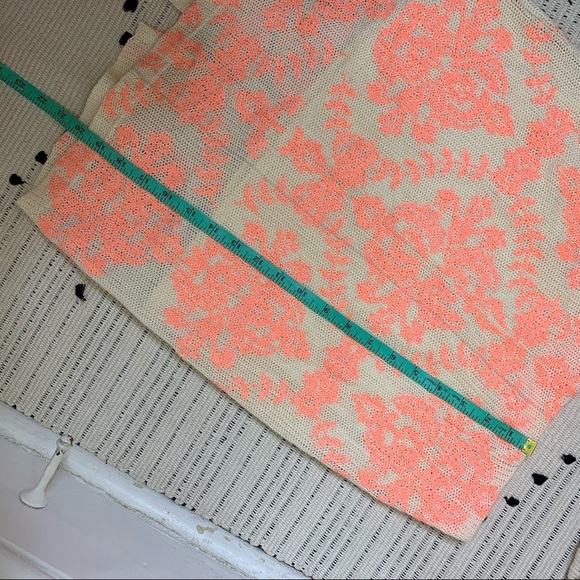 J.O.A Los Angeles Woven Embroidered Neon Skirt - Picture 8 of 10